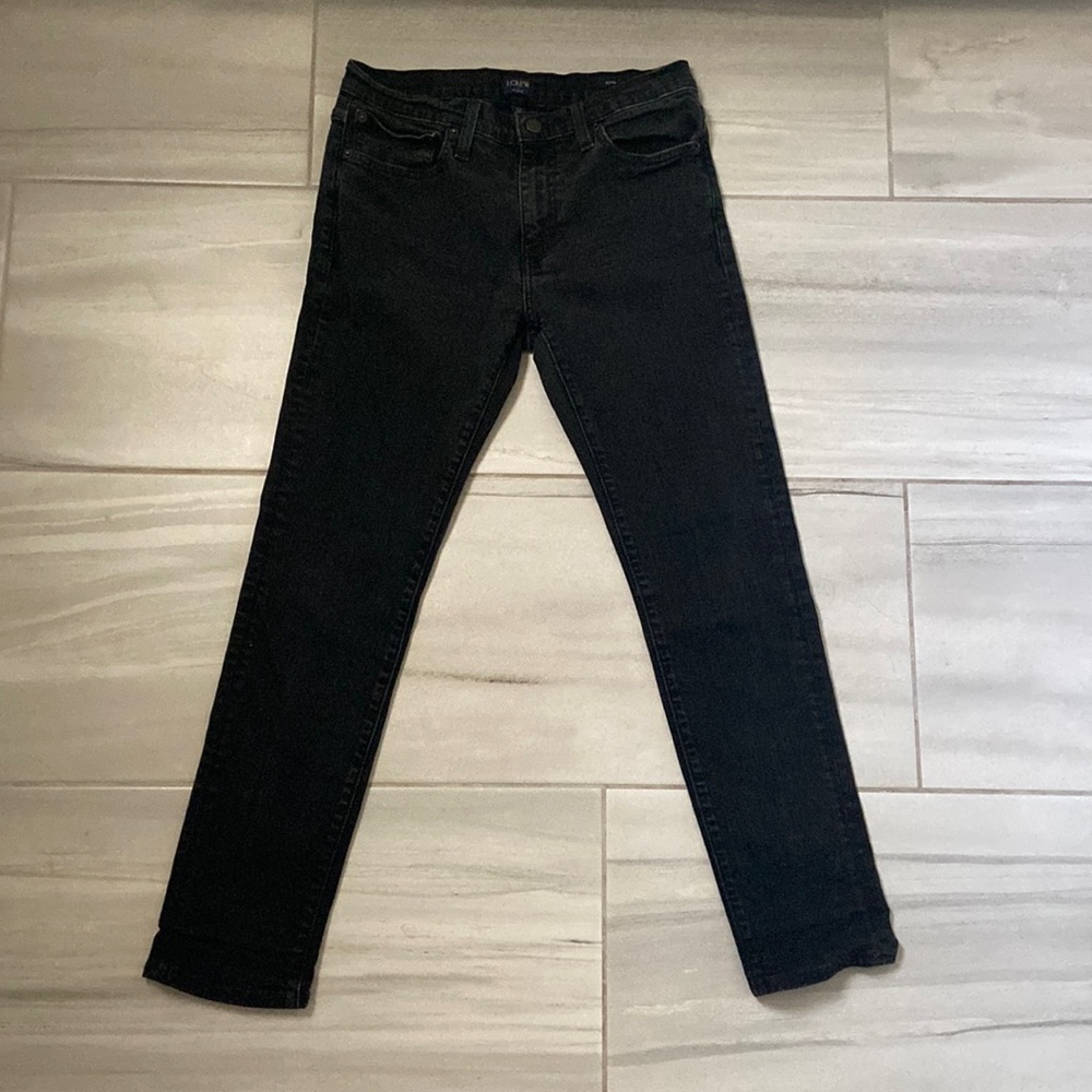Black J. Crew Flex Jeans